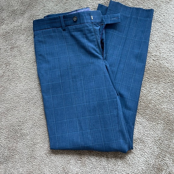 Ted Baker Blue Mens Dreas Pants 33 waist - Picture 1 of 4
